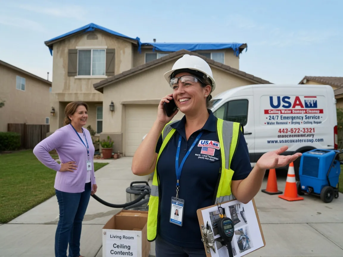 Ceiling Water Damage Restoration Fullerton, CA FAQs